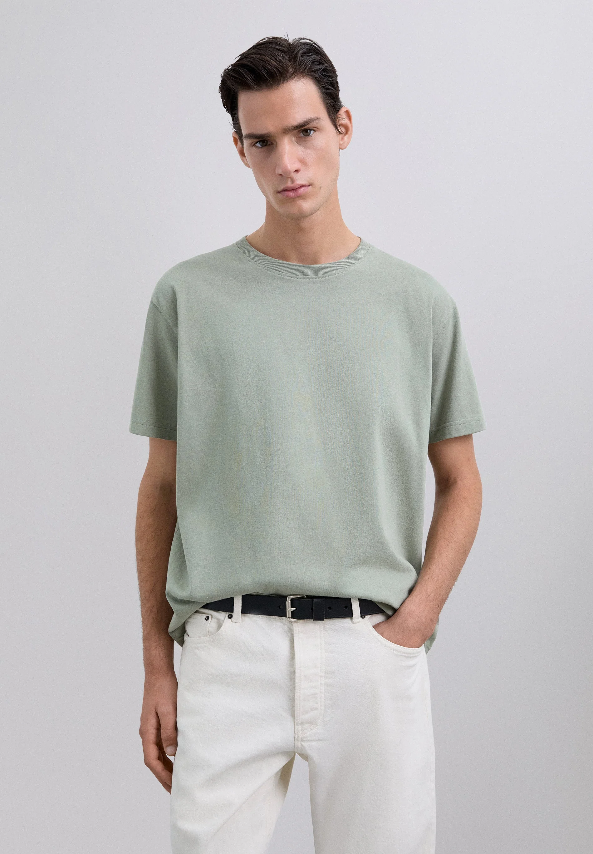 HEAVY WEIGHT COTTON T-SHIRT - Image 3