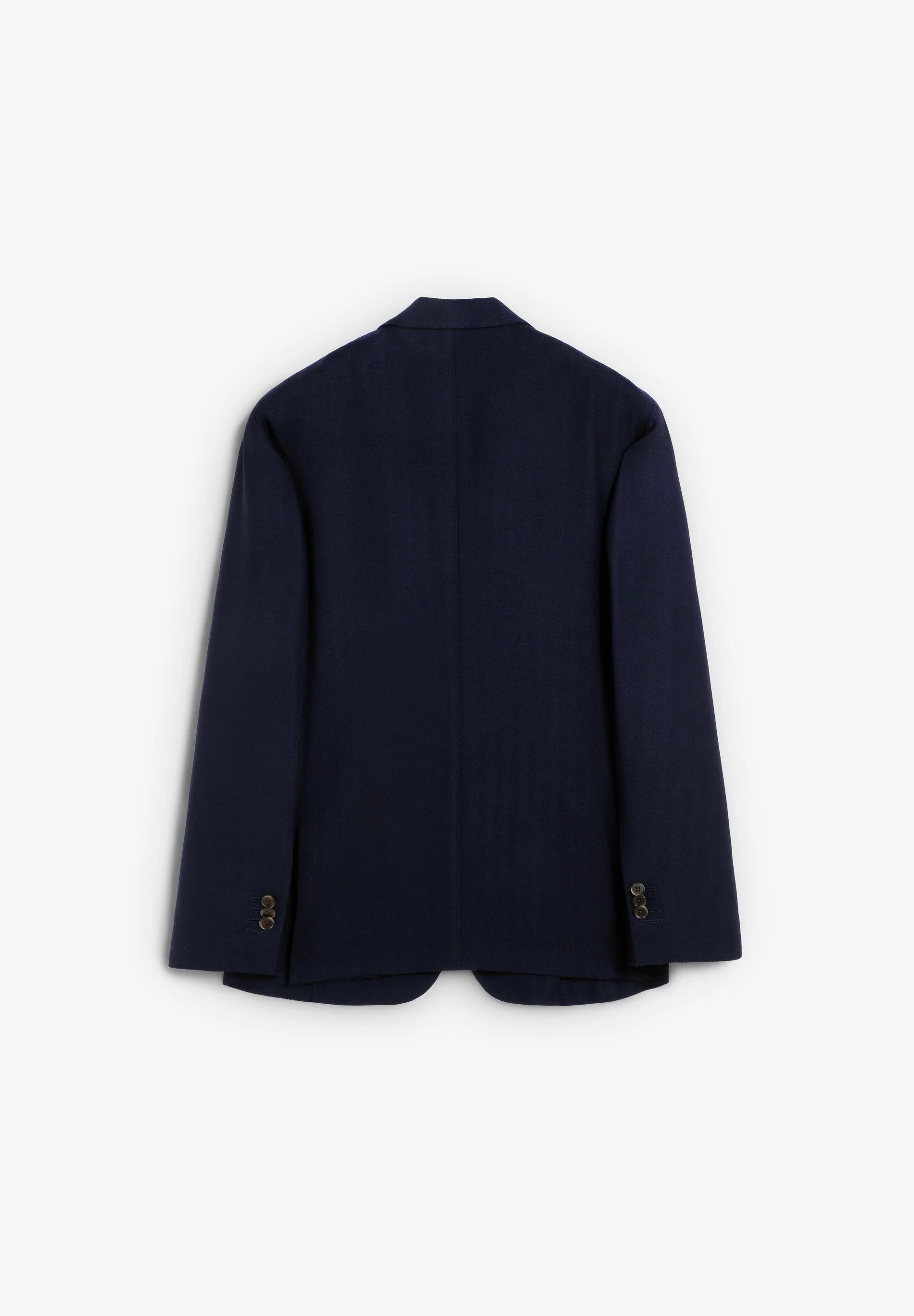PLAIN-COLOURED WOOL BLAZER - Image 3