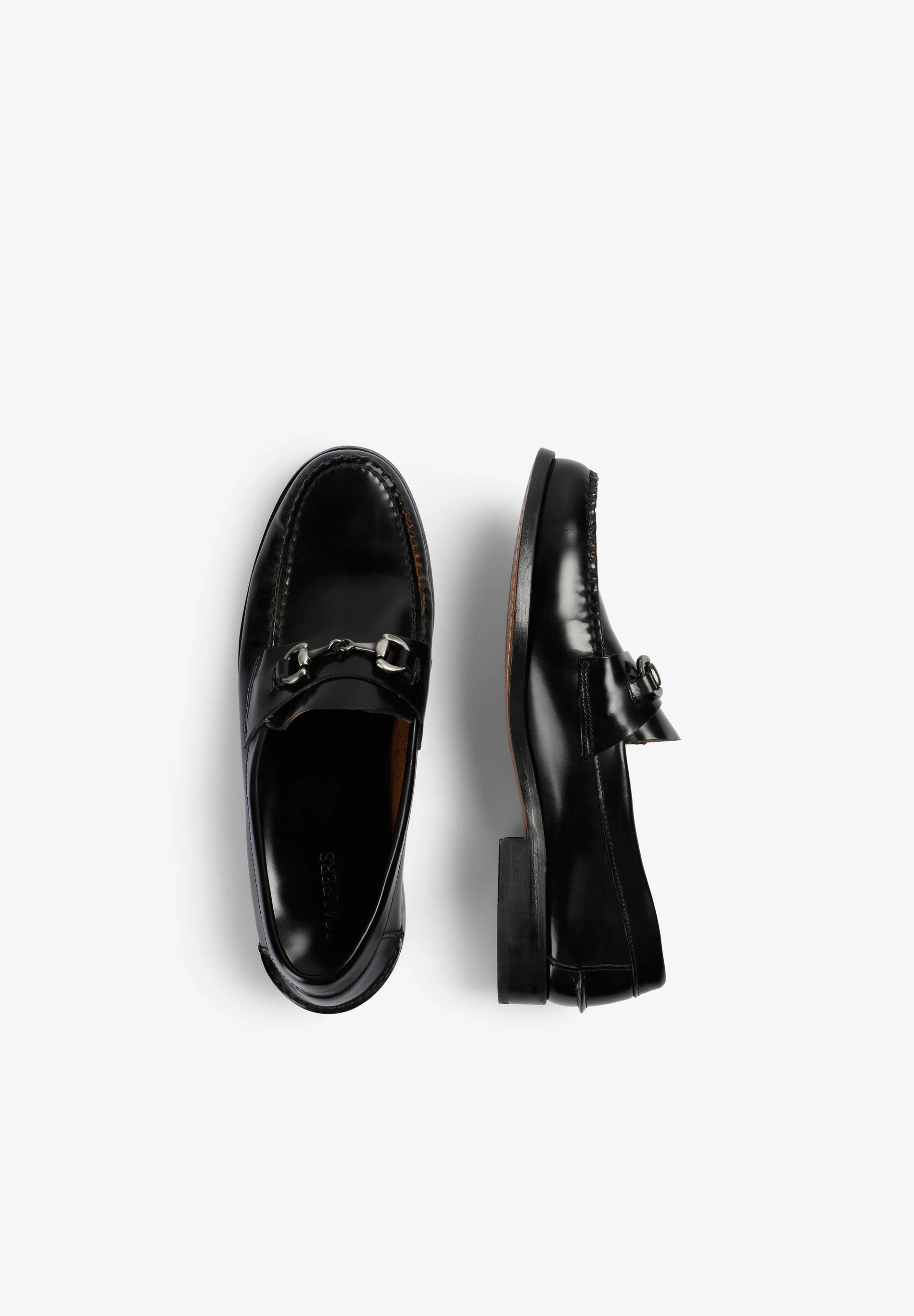 LEATHER LOAFERS WITH BUCKLE - Image 8