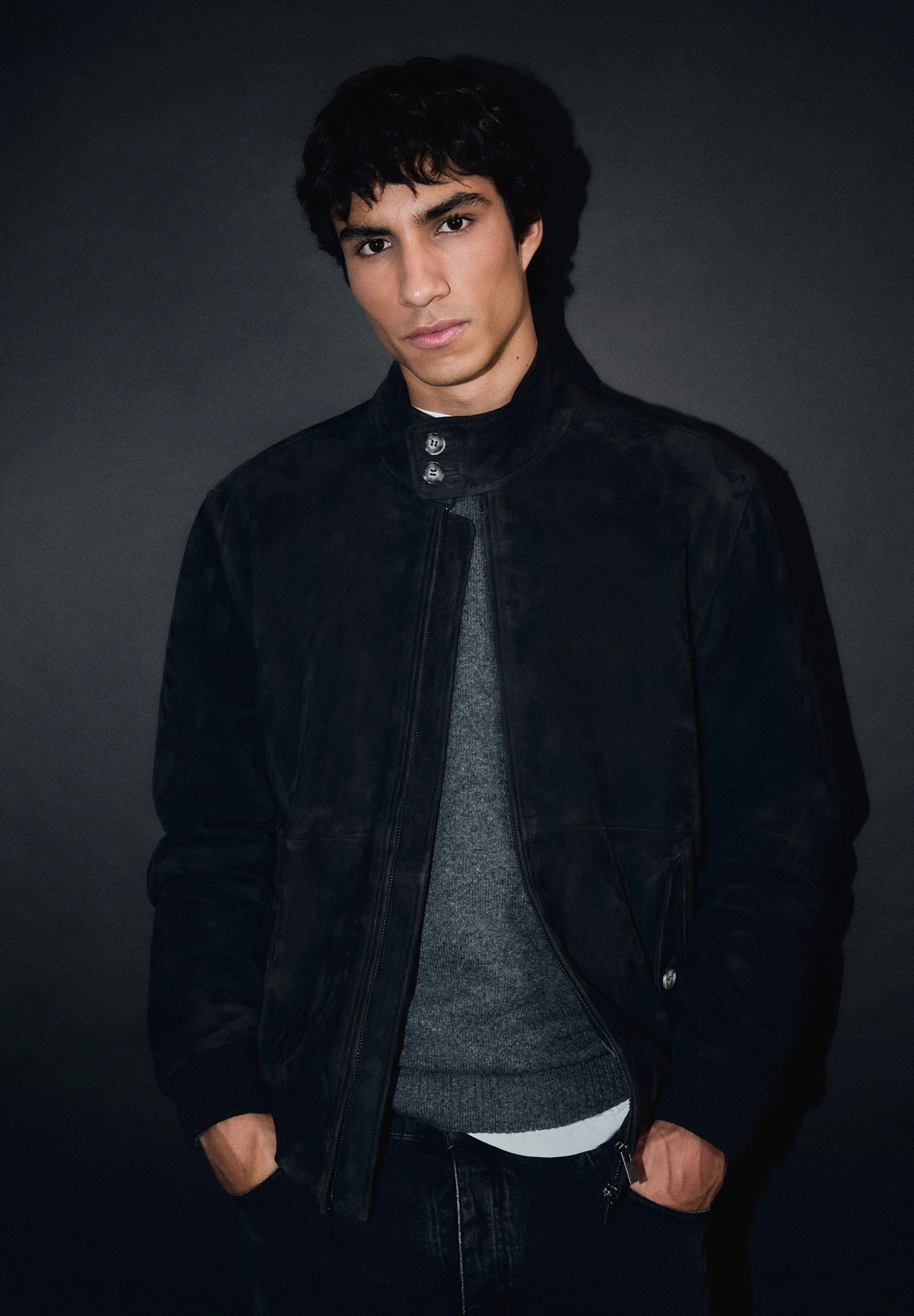 SUEDE LEATHER JACKET