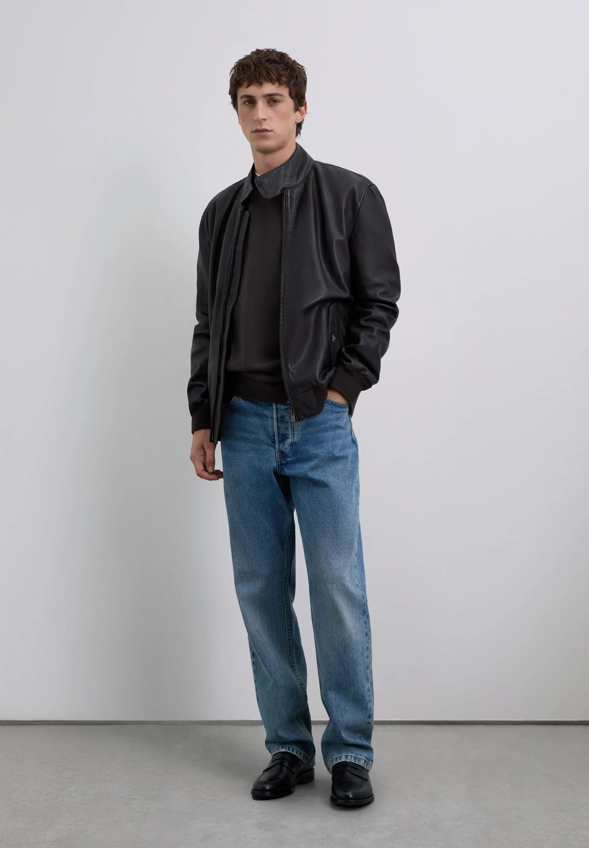 100% LEATHER JACKET - Image 4