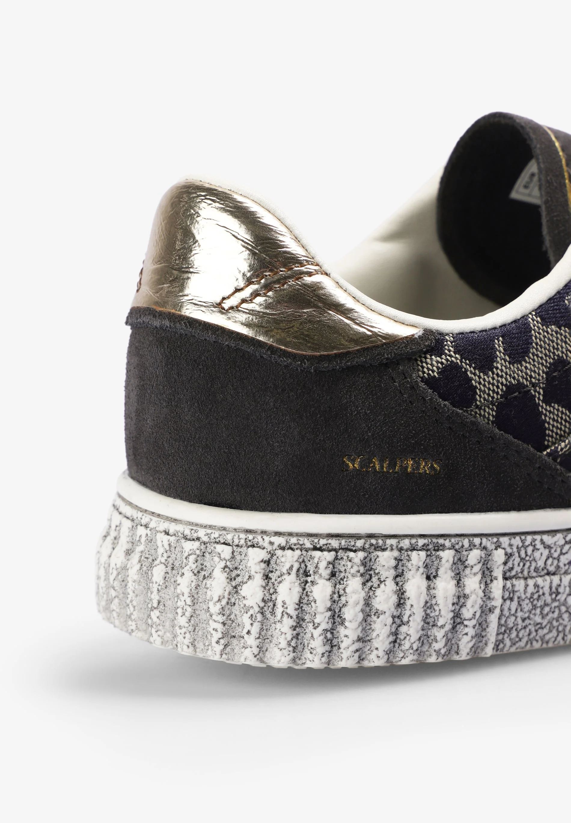 SKULL SNEAKERS WITH ANIMAL PRINT - Image 6
