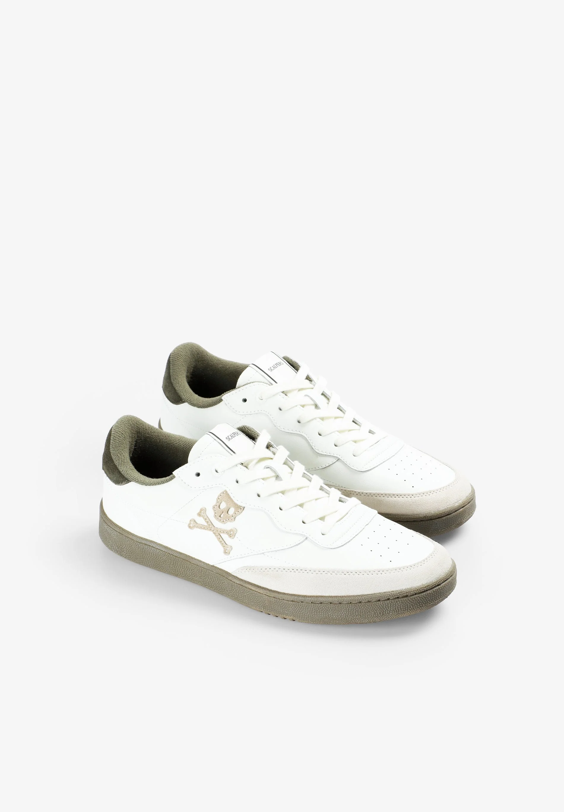 LEATHER SKULL SNEAKERS - Image 3