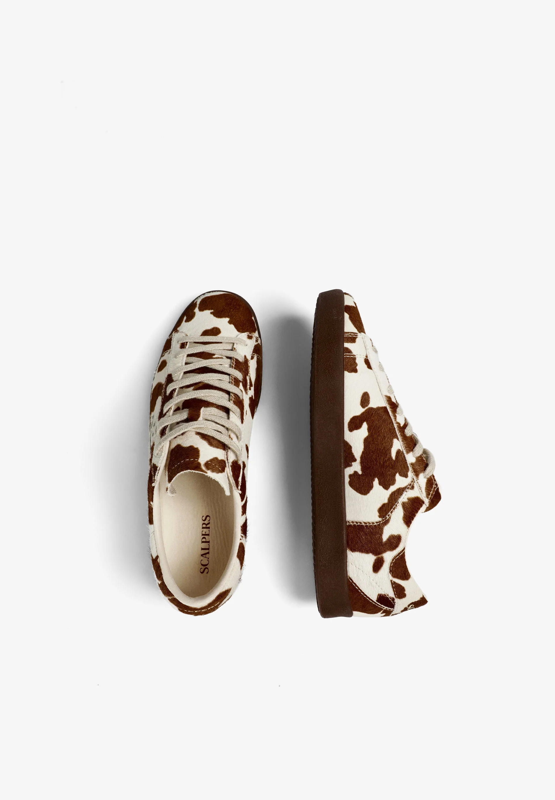 ANIMAL PRINT LEATHER SNEAKERS - Image 9