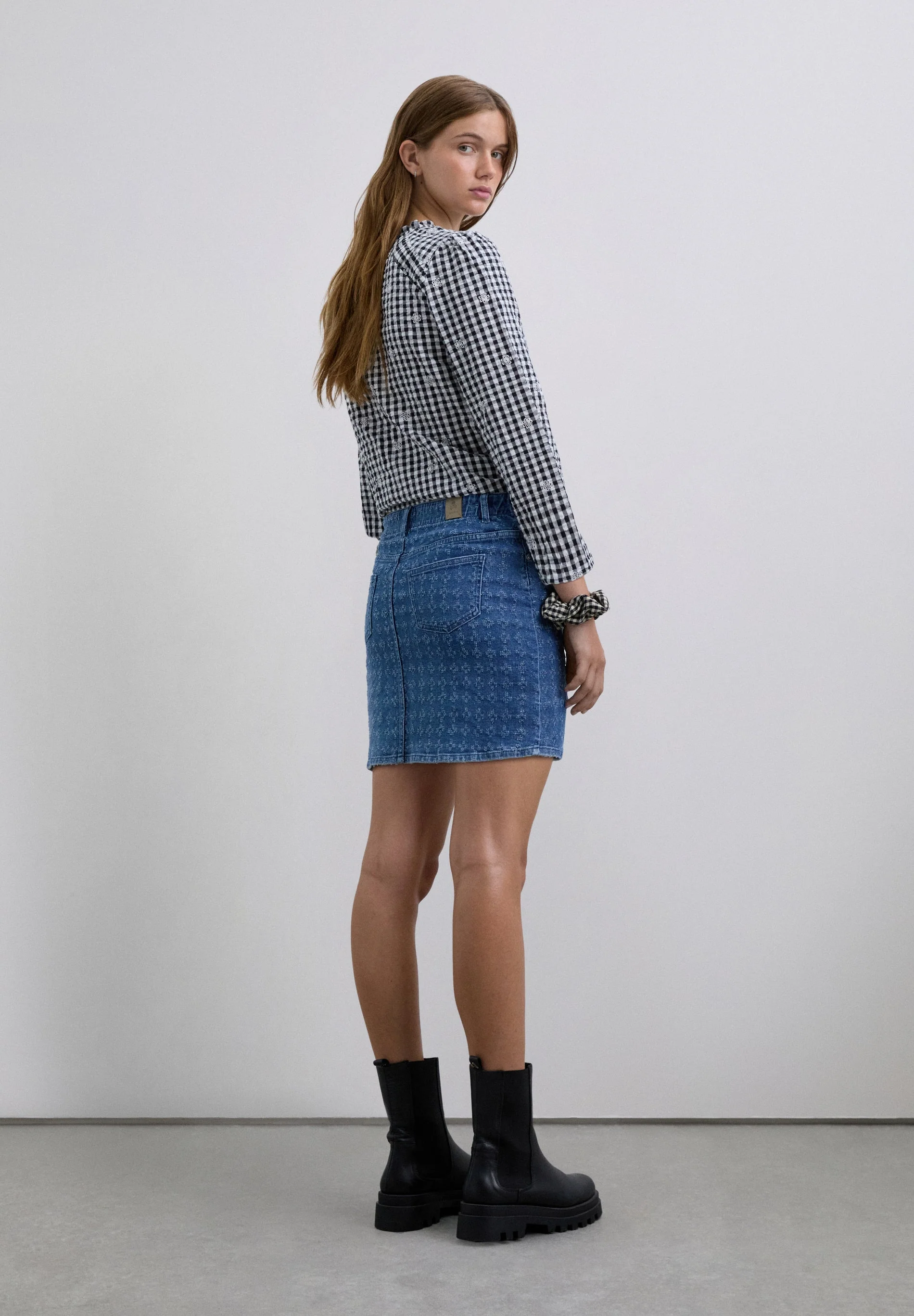 SCLASER DENIM SKIRT GIRLS - Image 5