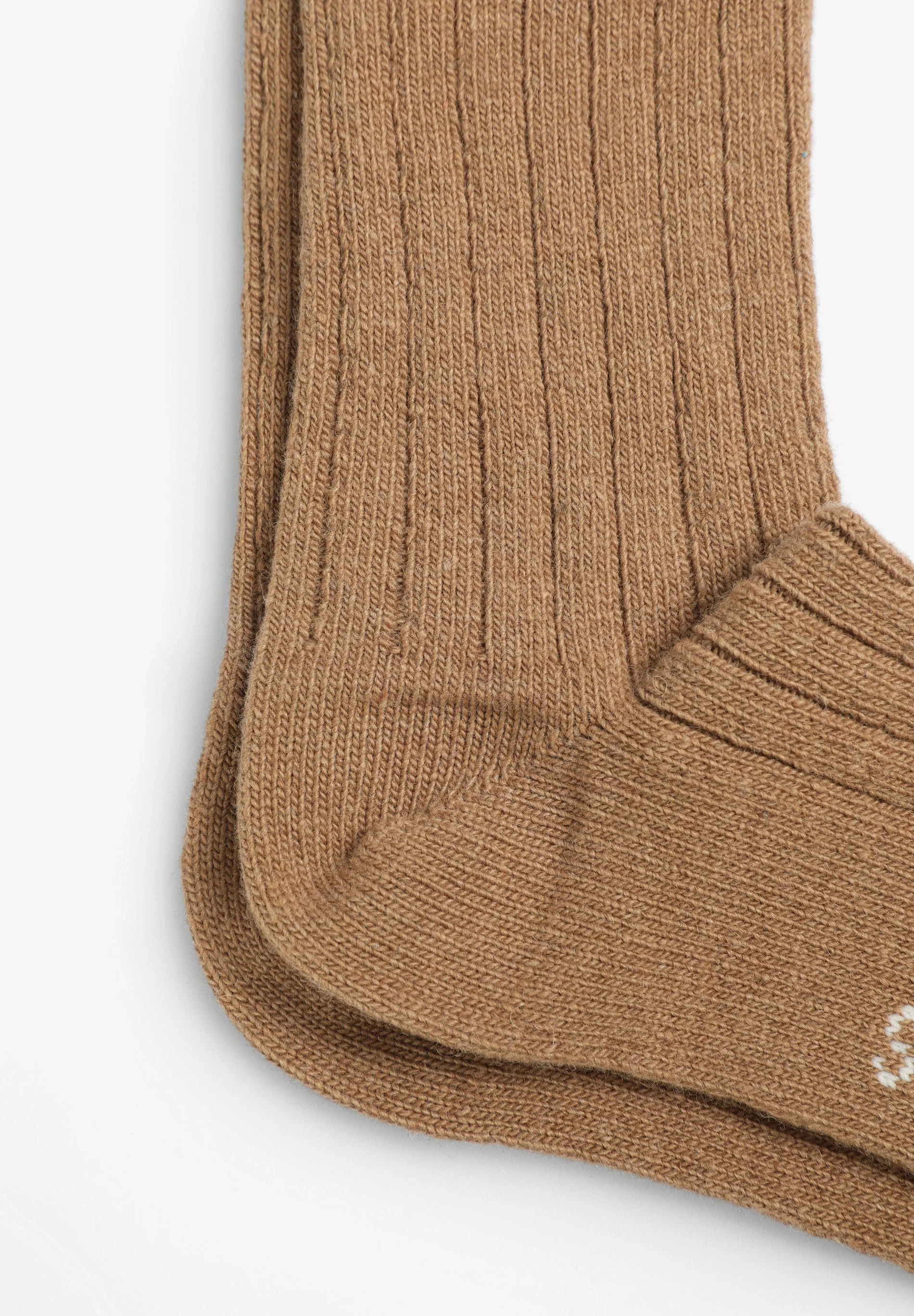 RIBBED CASHMERE PREMIUM SOCKS - Image 3