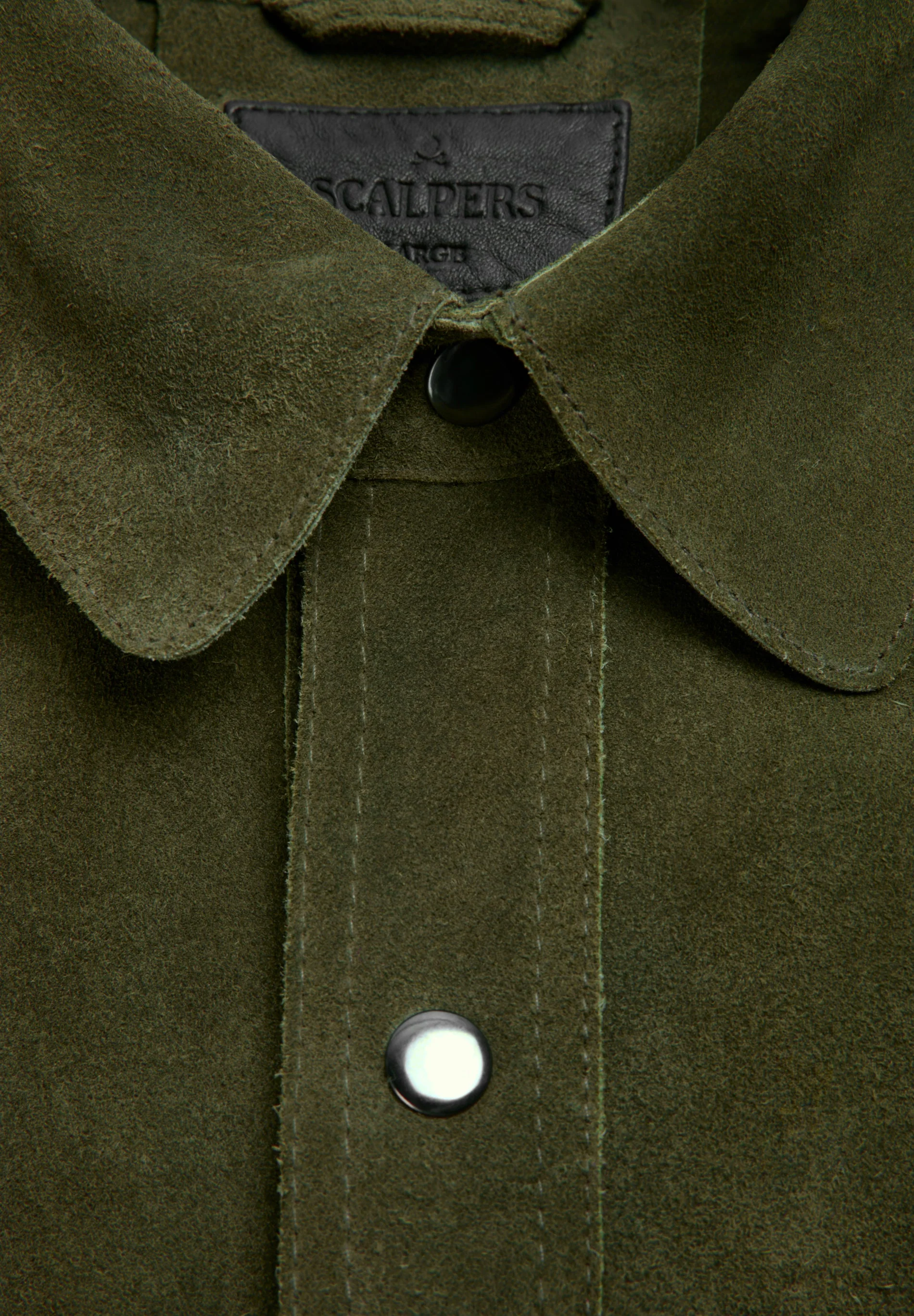 SUEDE JACKET WITH FLAP POCKETS - Image 4