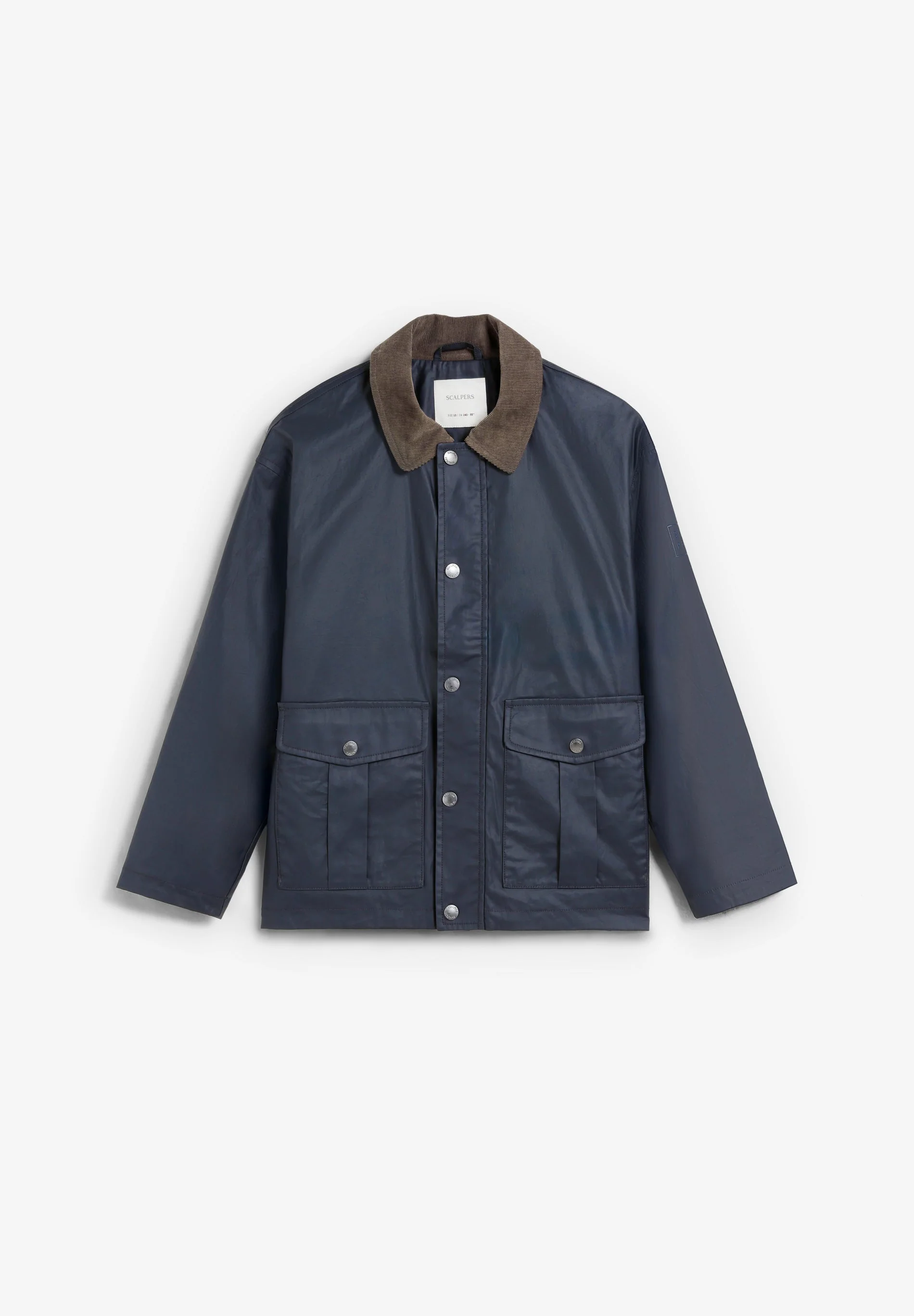 JACKET WITH CONTRAST CORDUROY COLLAR - Image 6