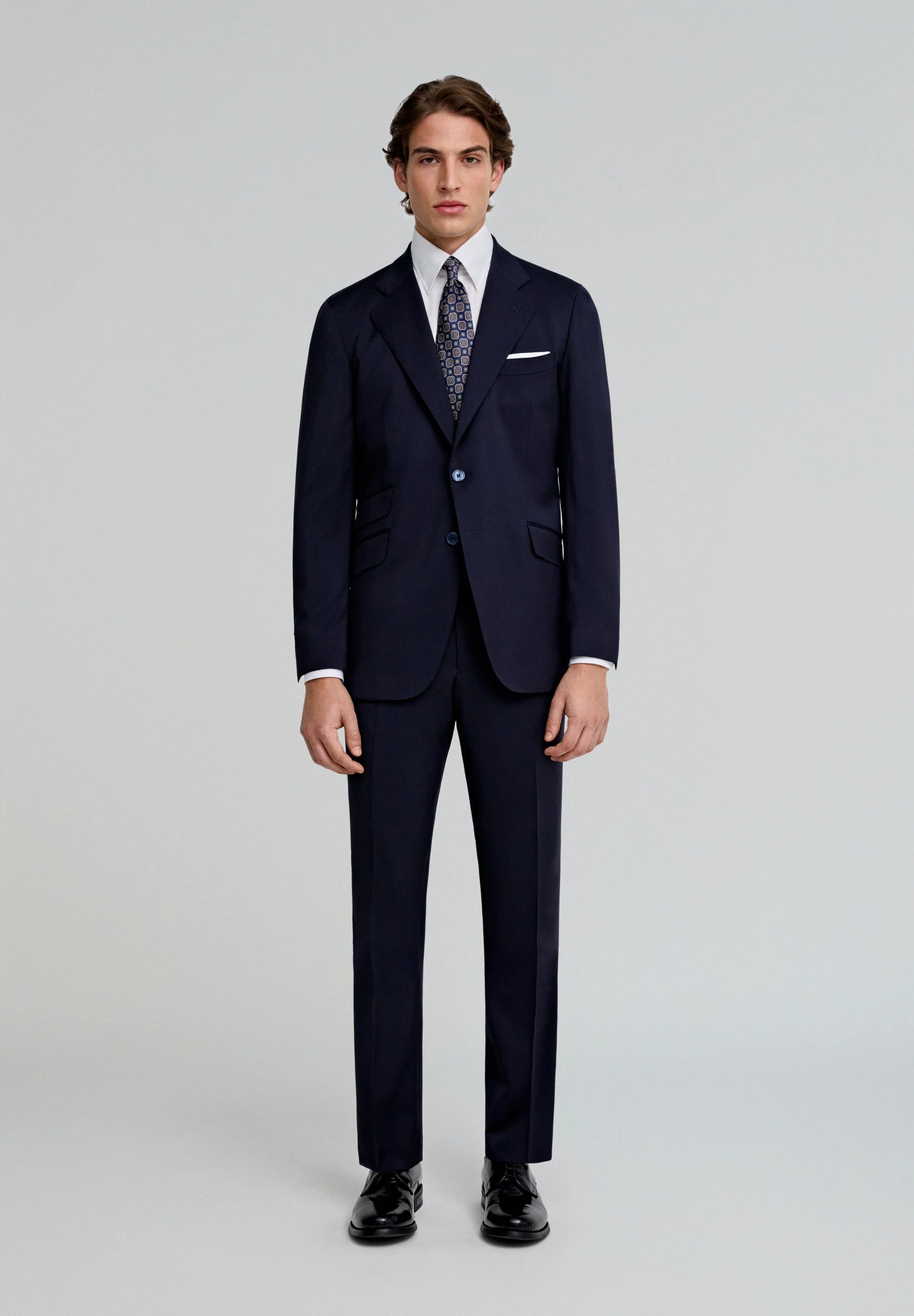 COSTUME EN LAINE BLEU - Image 2