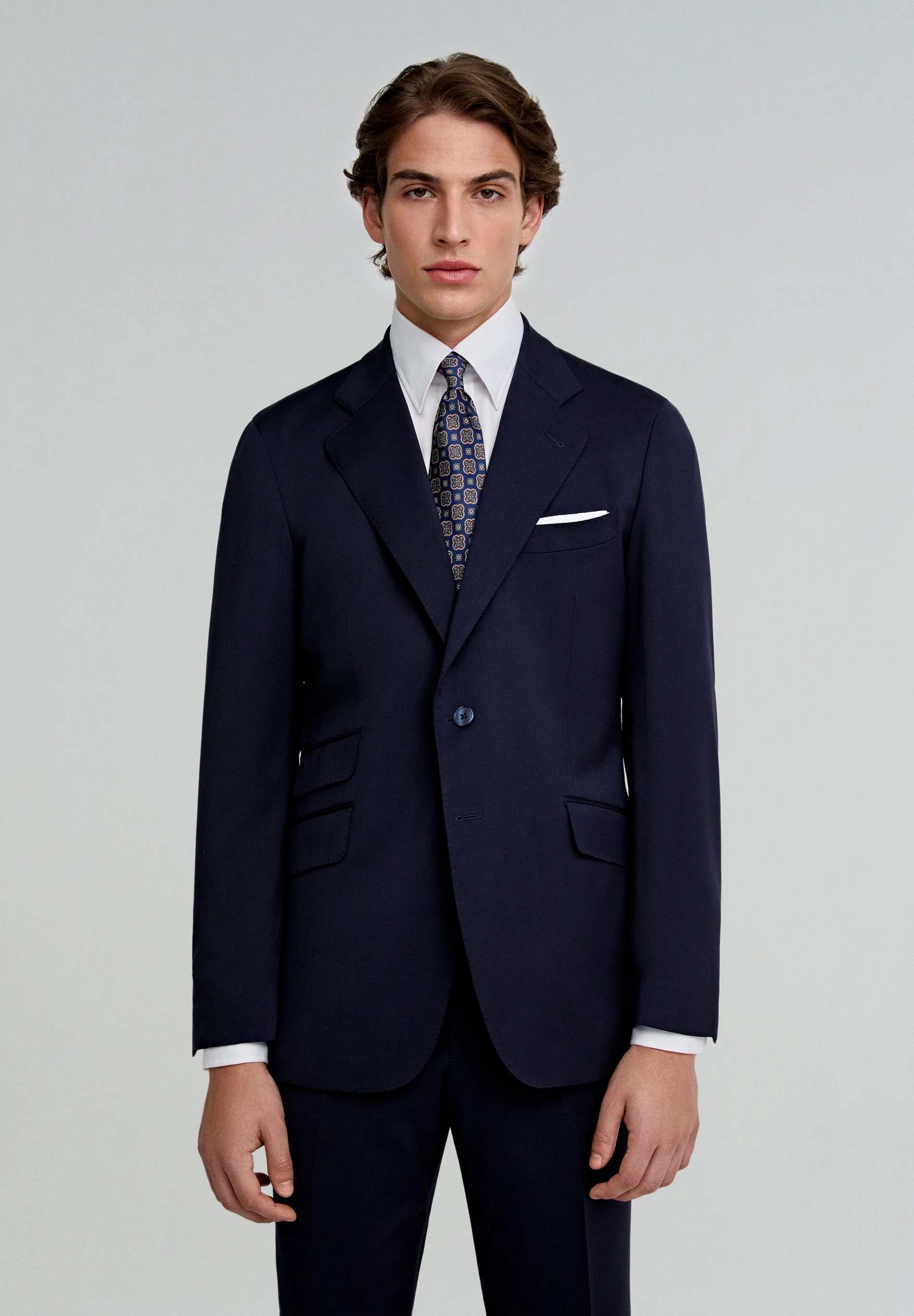 COSTUME EN LAINE BLEU - Image 3