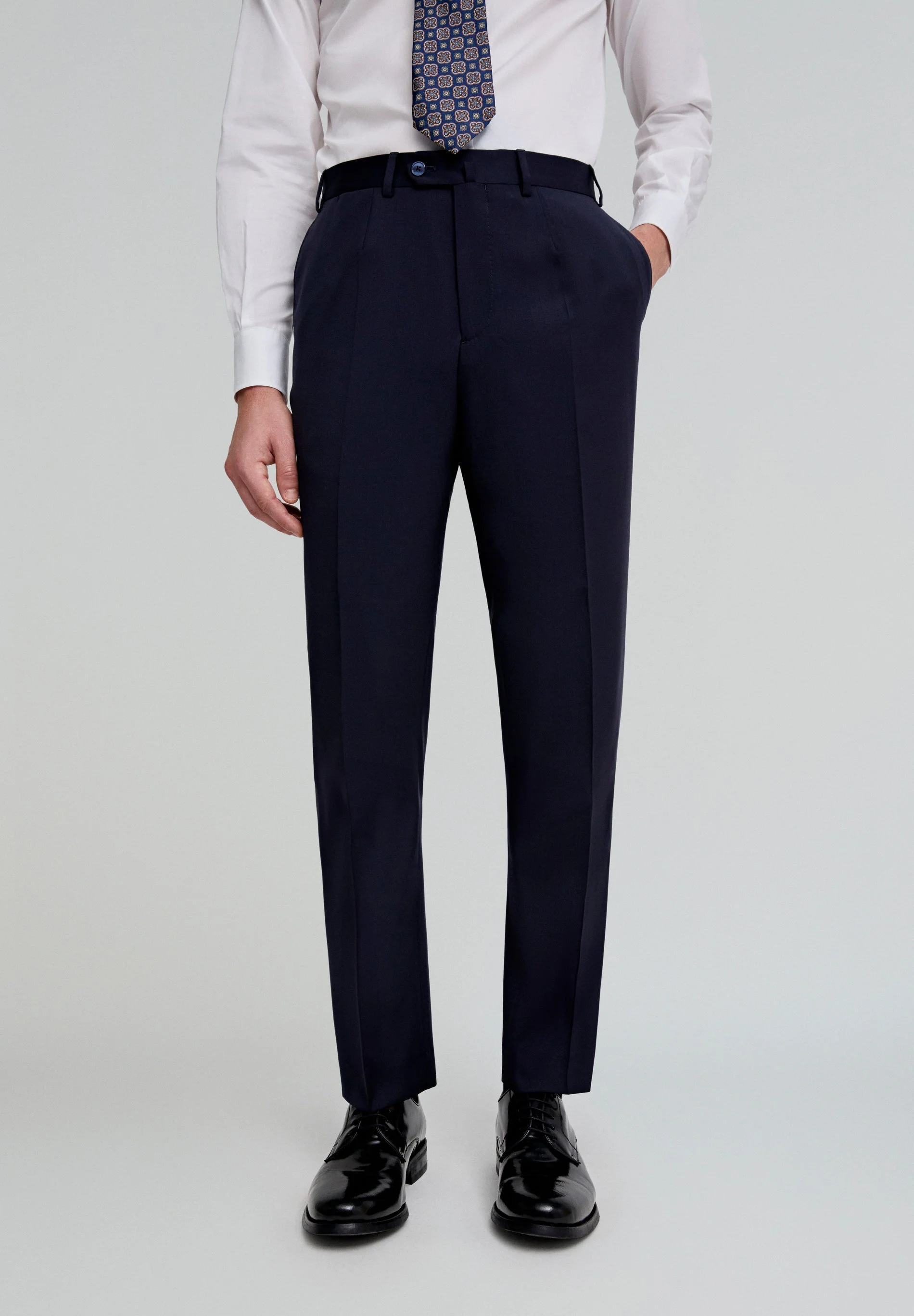 COSTUME EN LAINE BLEU - Image 7