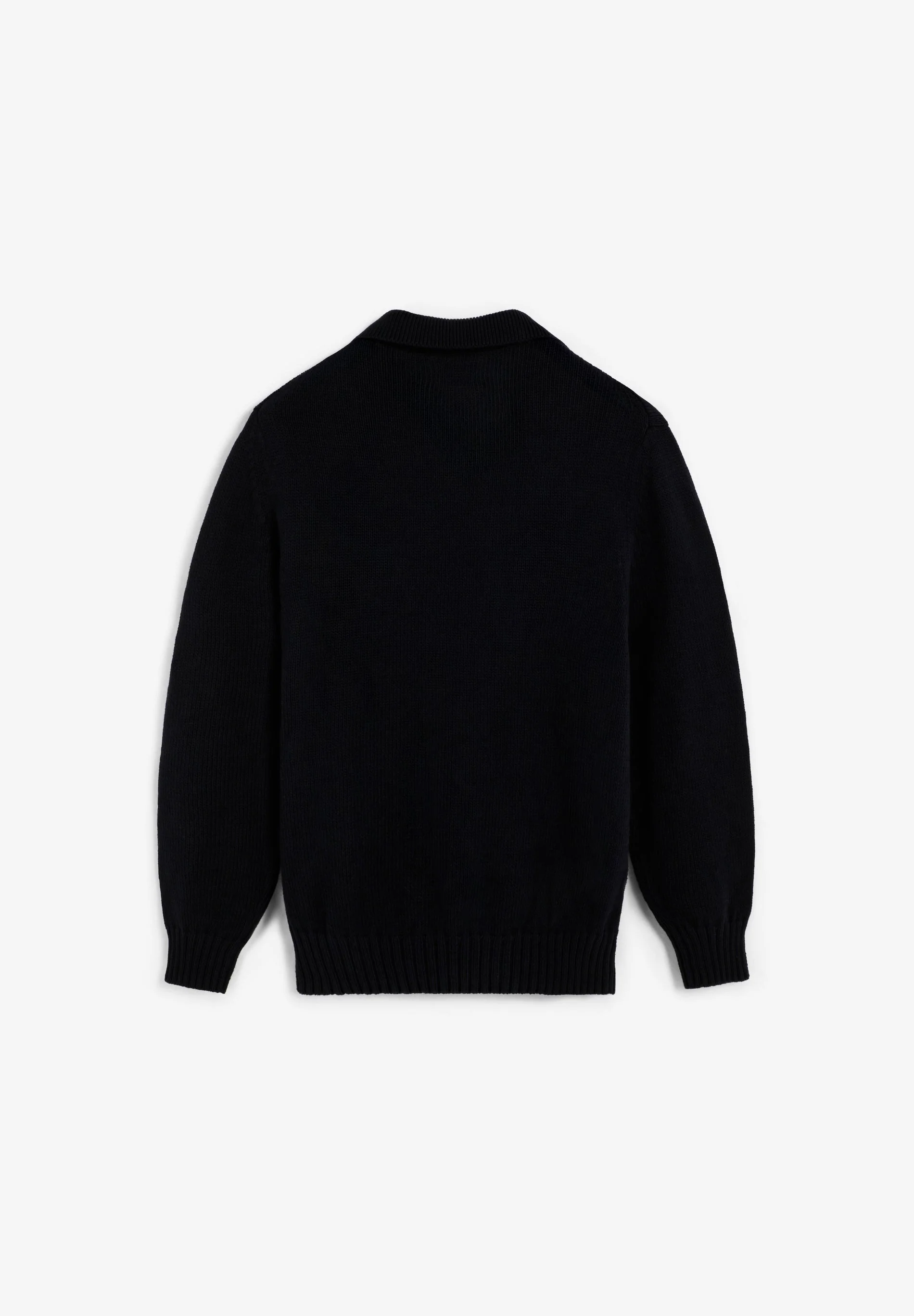 COTTON KNIT POLO SWEATER - Image 8